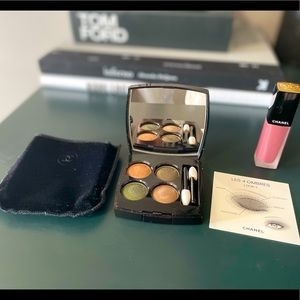 CHANEL Duo
LES 4 OMBRES 
Multi-Effect Quadra Eyeshadow & Rouge Allure Ink